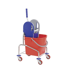 MOPCOMBI 1X25, verchroomd, inclusief moppers