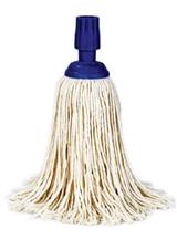 MINI-MOP ,250gram, standaard steelverbinding-blauw