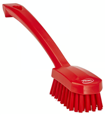 VIKAN 3088 AFWASBORSTEL, medium, 26x4x7cm, rood