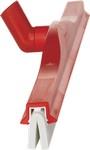 KLASSIEKE VLOERTREKKER,FlexNek,600mm,wit rubber,rood