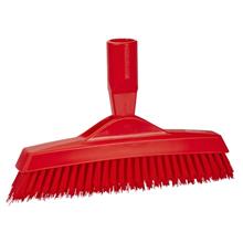 VIKAN 7040 VOEGENBORSTEL 22,5 CM, Extra Hard, rood