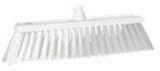 HYGENISCHE BREDE BEZEM, hard, 53cm, wit