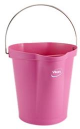 EMMER MET TUIT, Vikan, 12 liter, roze