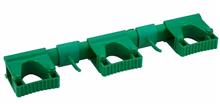 VIKAN 1011 OPHANGSYSTEEM,42 cm, groen,2 haken/3flex-klemmen