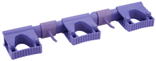 VIKAN 1011 OPHANGSYSTEEM,42 cm, paars,2 haken/3flex-klemmen