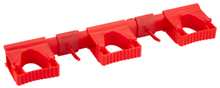 VIKAN 1011 OPHANGSYSTEEM,42 cm, rood,2 haken/3flex-klemmen