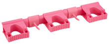 VIKAN 1011 OPHANGSYSTEEM,42 cm,roze,2 haken/3flex-klemmen
