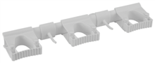 VIKAN 1011 OPHANGSYSTEEM,42 cm, wit,2 haken/3flex-klemmen