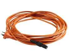ORANJE, AFNEEMBAAR SNOER,VP300/VP600, Nilfisk, 10 meter