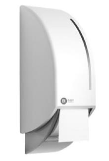 TOILETROLDISPENSER-2 systeemrollen,ST10,Satino Black,wit