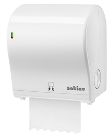 HANDDOEKROLDISPENSER, PT1, midi, Satino