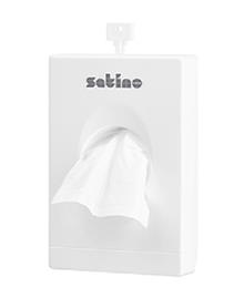 HYGIËNEZAKJES-DISPENSER, HB1; wit, Satino