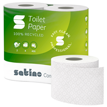 TOILETPAPIER/ROL, MT1, 2lg-400v,40 rol, Satino Premium