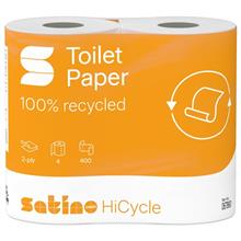 TOILETPAPIER/ROL, MT1, 2lg-400v,40 rol, Satino HiCycle