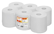 MIDI-HANDDOEK-POETSROL, 1LG,  300 mtr,  rec.tissue