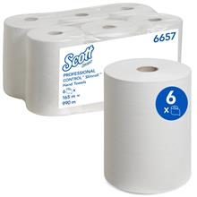 HANDDOEKROL,SCOTT® XL, wit, 165m, Kimberly Clark