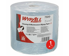 POETSDOEK-GROTE ROL, Wypall L30®, blauw, airflex, 38x23,5cm