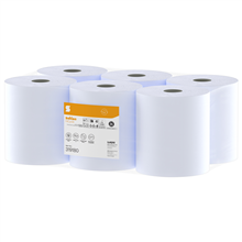 HANDDOEKROL, CF1, Centerfeed,150M, 2LG, blauw,SatinoHiCycle