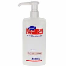 HANDZEEP MET POMP, SoftCare DES E; handdesinfektie-middel