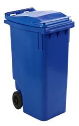 KUNSTSTOF MINI-CONTAINER, 360 liter, blauw