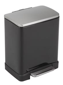 AFVALSCHEIDINGS-PEDAALEMMER, 10+9 liter, zwart