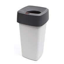 AFVALBAK, 60 liter, grijs, vierkant, Modo