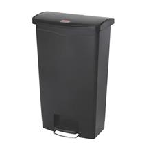PEDAALCONTAINER, SLIM JIM Step-On, Front Step, 68ltr, zwart