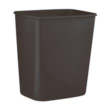 SANITAIRE AFVALBAK zonder DEKSEL, 8 LTR,  zwart
