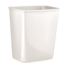 SANITAIRE AFVALBAK zonder DEKSEL, 8 LTR,  wit