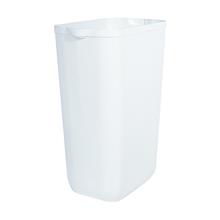 SANITAIRE AFVALBAK zonder DEKSEL, 43 LTR,  wit