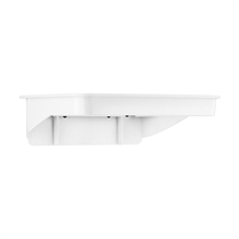 LOSSE WANDBEVESTIGING tbv afvalbak 8 ltr-0422.S08.01, wit