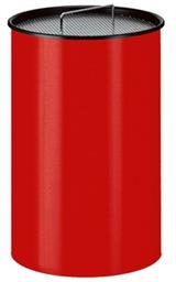 ZANDASBAK, rond, 50 ltr, rood