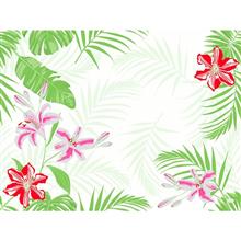 PLACEMAT, 30x40CM, Duni, Tropical Lily