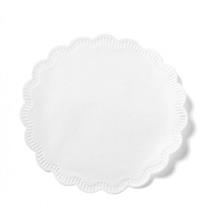 ONDERZETTER, cellulose, 8laags,9cm (rand37), hoogwit
