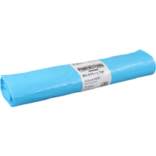 LDPE WERKWAGENZAK/RL, 120L-70x110xT70, blauw