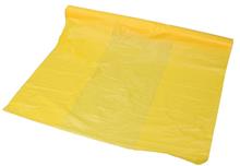 HDPE AFVALZAK/RL, geel, 70L-58x100xT23