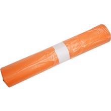 HDPE AFVALZAK/RL,oranje, 70L-58x100xT23, PowerSterko