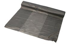 HDPE AFVALZAK/RL, zwart, 70L-58x100xT23