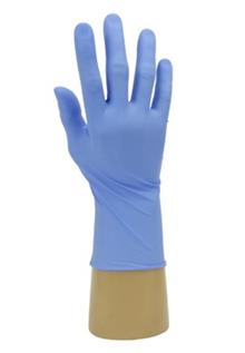 HANDSCHOENEN, Nitril HD, GL890, blauw, ongepoederd, XL