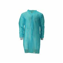 BEZOEKERSJAS, PP, non-woven, drukknopen, XXL, groen